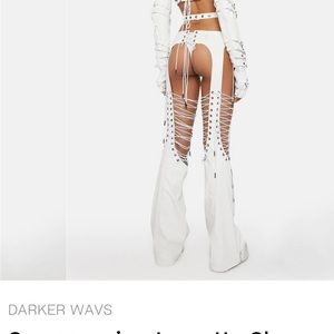 Darker Wavs Compression Lace Up Chaps